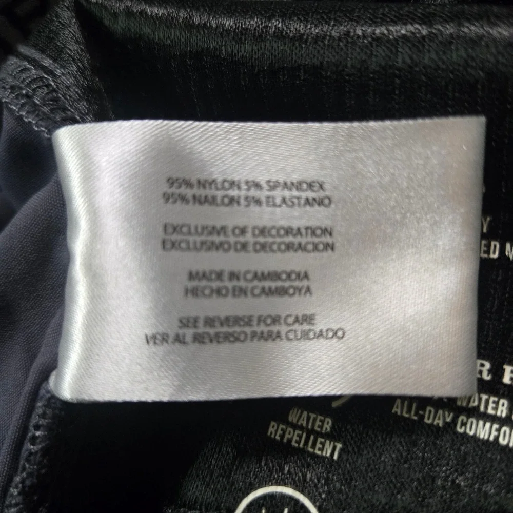 Orvis Hiking Pants Charcoal Grey Water Repellent Tech Utility Cargo Slacks 32x30